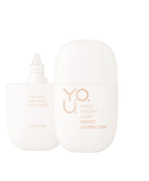 RELOUIS Y.O.U. Основа Тональная для лица Really Healthy Glow SPF20 №1 Soft Beige  фото 4