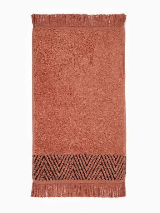 Цена за 2 шт. Полотенце махровое LoveLife «Танами» 30×50 см, коричневое, 100% хлопок, 430 г/м²