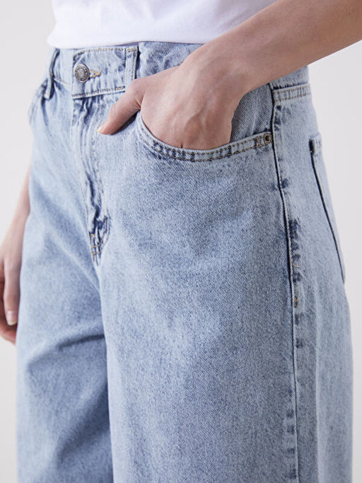 Balloon Fit Kad?n Jean Pantolon