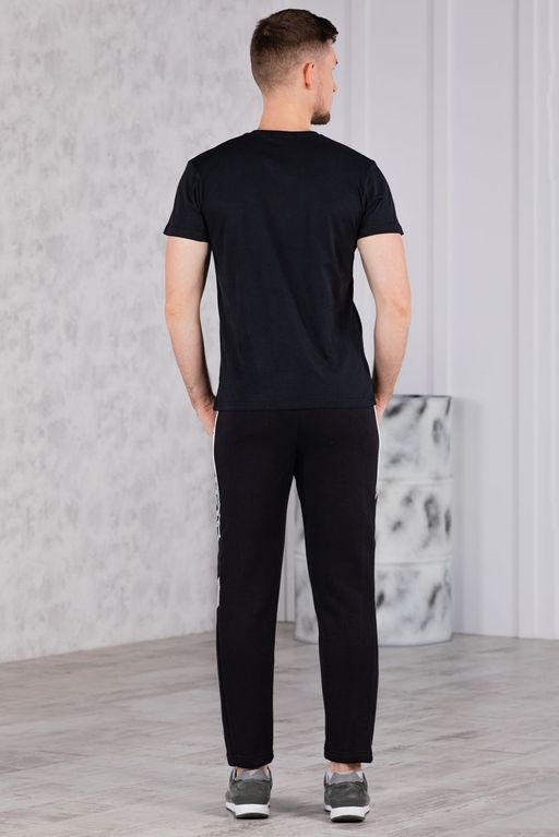 Брюки спортивные 
 3.MA154B-чёрный