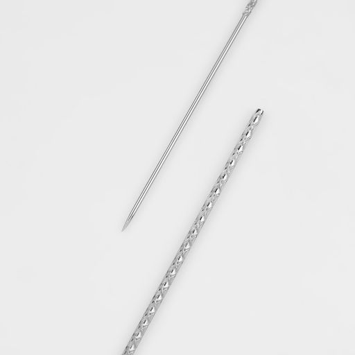 Цена за 2 шт. Иглы для удаления затяжек, d = 0.8 / 1.2 мм, 6 - 7.8 см, 2 шт.