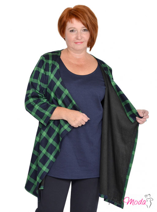 Кардиган Модель №967 размеры 44-84 - Plusmoda фото 14