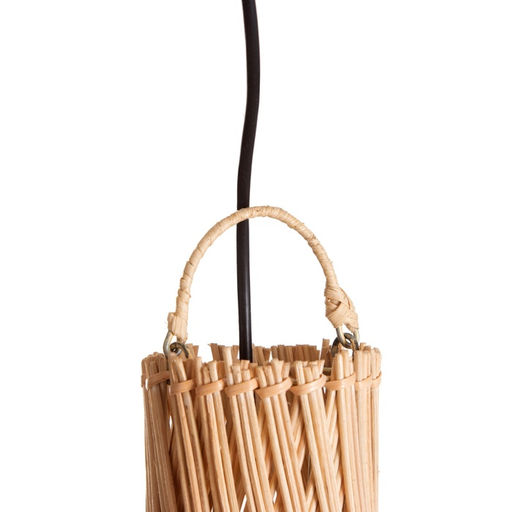 Светильник потолочный из ротанга «Айван», 1×120 Вт, Е27, 30×30×52 см