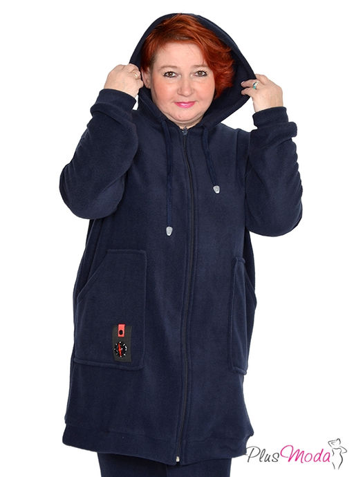 Жакет-пальто Модель №1787 размеры 44-84 - Plusmoda фото 10