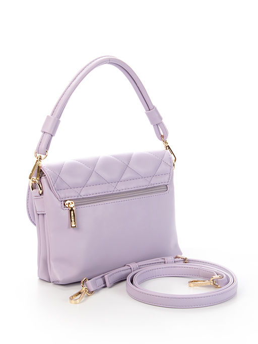 LACCOMA сумка Катрин-Ф826-сиреневый эко кожа хлопок  фото 2