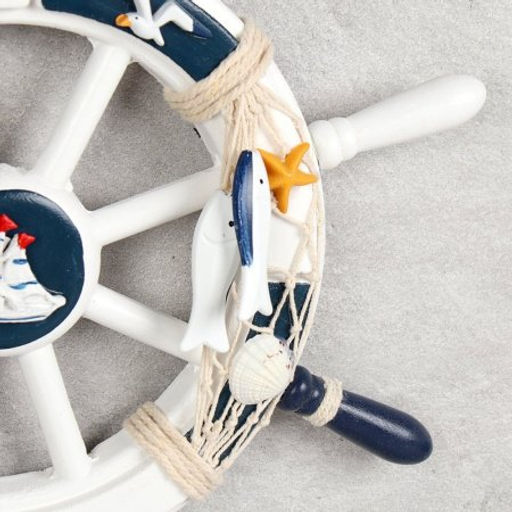 Штурвал декоративный 33 см / A51B /уп 48/ - Галеонтрейд фото 2