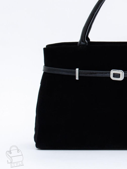 Сумка женская кожаная 91156SMS black Velina Fabbiano-Safenta в Новосибирске