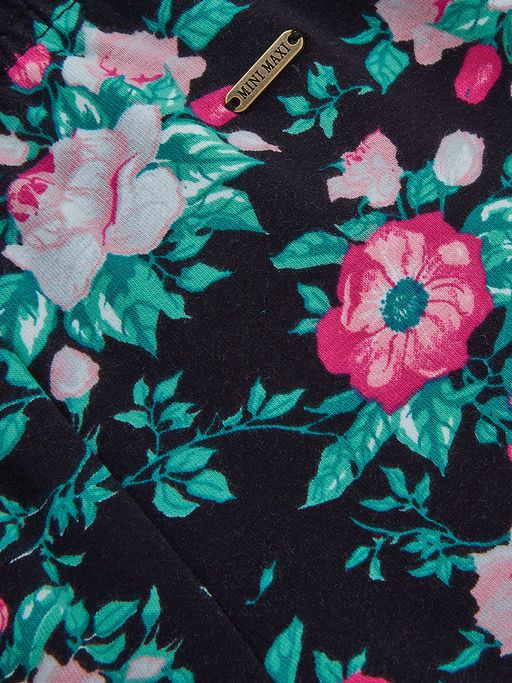 Бриджи (лосины) UD 4964 голубой/розы - Mini maxi фото 9