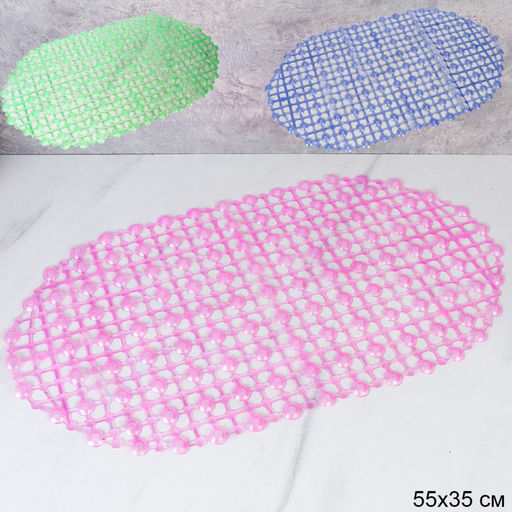 Коврик для ванной комнаты противоскользящий / C09G8 /уп 100/ 55х35 см - Галеонтрейд фото 2