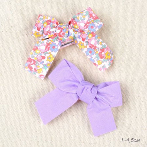 Банк-зажим для волос набор 2 штуки / YIW-51 /уп 1/микс