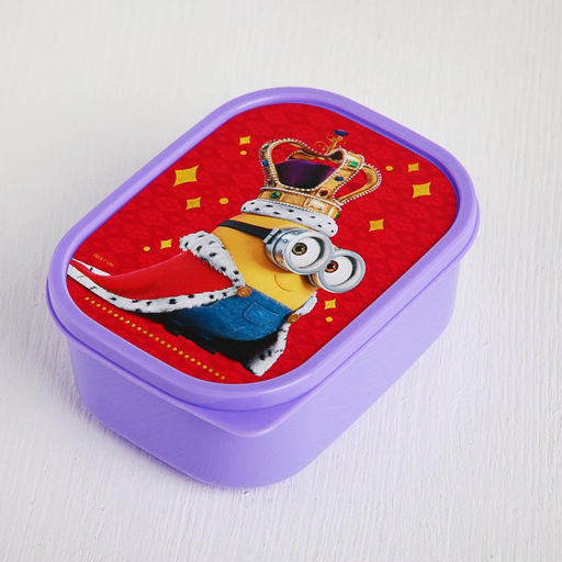 Цена за 2 шт. Ланч-бокс детский прямоугольный 500 мл, «Миньон», Гадкий Я