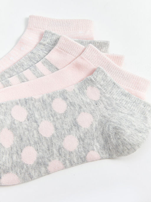 Desenli Kad?n Patik ?orap 5li Paket - Waikiki фото 3