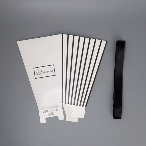 Переноска для цветов на лентах Для тебя, 17 х 25 х 9 см - Дарите счастье фото 5