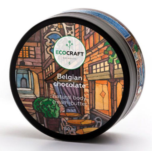 Натуральное омолаживающее крем-масло для тела "Belgian chocolate" Бельгийский шоколад