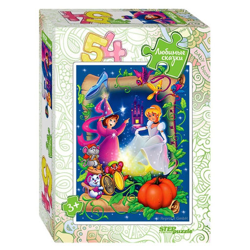 Цена за 20 шт. Мини-пазлы «Любимые сказки», 54 элемента, МИКС