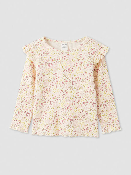 ?i?ekli K?z Bebek Ti??rt ve Tayt