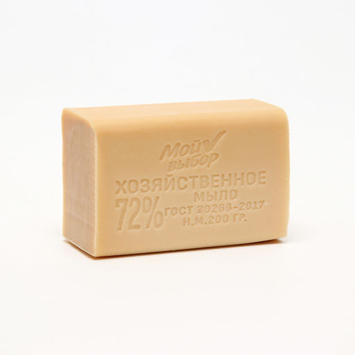 Мыло хозяйственное 72 % Мой выбор без обертки, 200 гр  фото 2