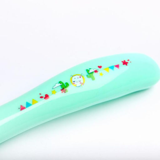 Цена за 10 шт. Ложка детская из силикона «ТРЕНД. Лама»