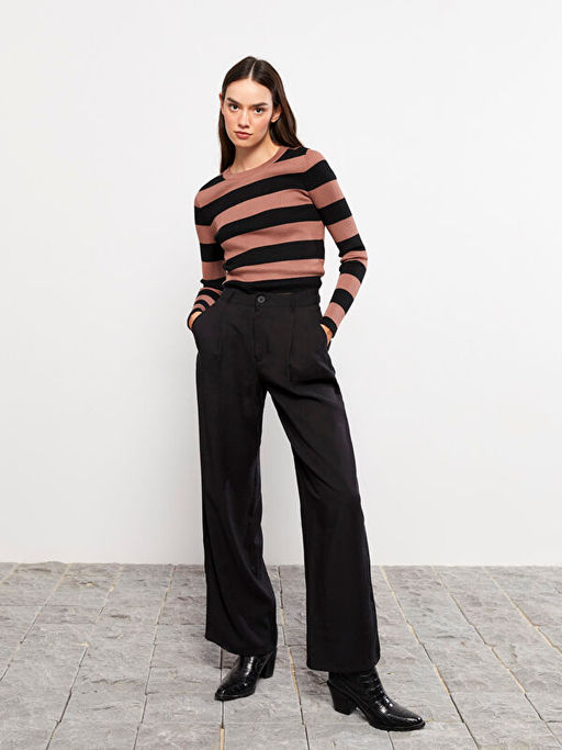 Kad?n Rahat Kal?p D?z Pantolon