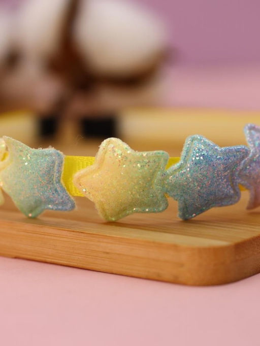 Ободок для волос GIRLY "Rainbow stars", colorful