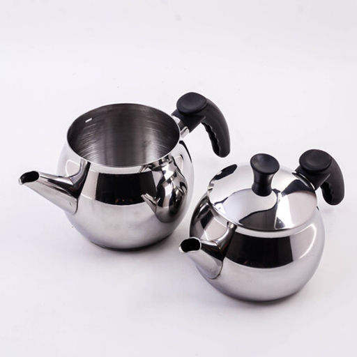 800-305 Чайник металлический 1,5л Kure нерж/ст/пласт (х6) - Mayer&boch фото 3