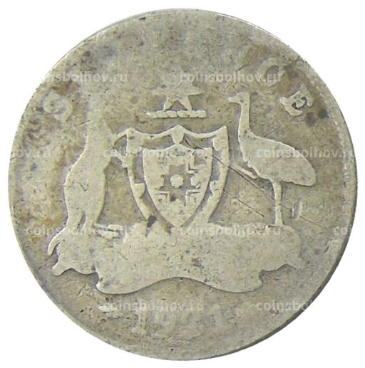 6 пенсов 1921 года Австралия