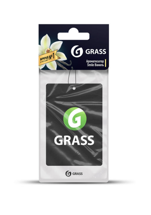 GRASS ароматизатор картонный подвесной Ваниль