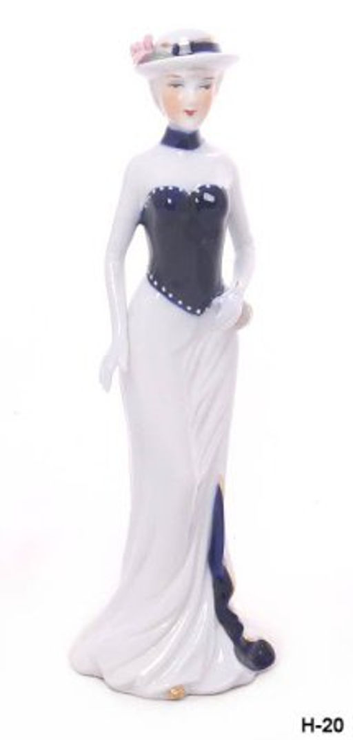 Статуэтка Дама в шляпке 20 см / XH-068G /уп 50/ - Галеонтрейд фото 3