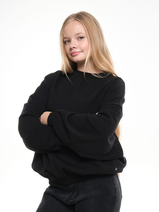 Толстовка для мальчика 22-5621 черный - Mini maxi фото 9