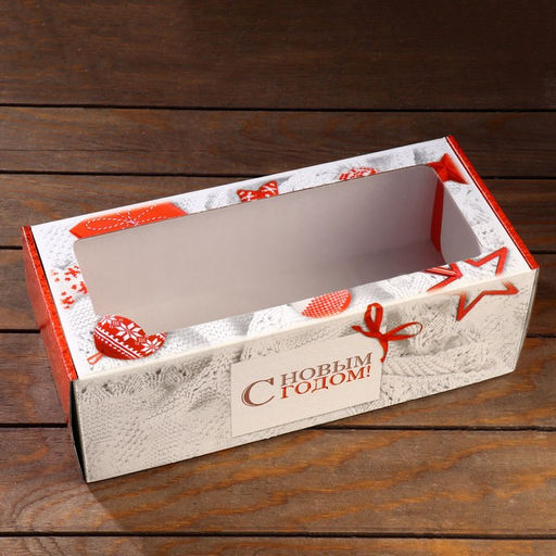 Цена за 5 шт. Коробка самосборная, с окном, Желанные подарки 2, 16 х 35 х 12 см - Simaland фото 3