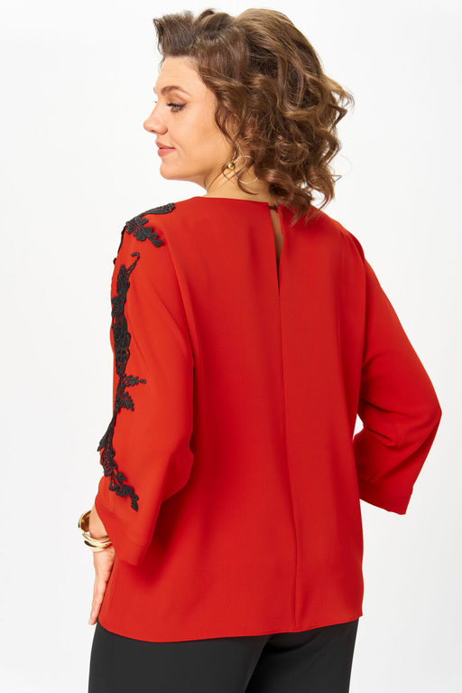 Блуза Rumoda 2277 красный дл. р.