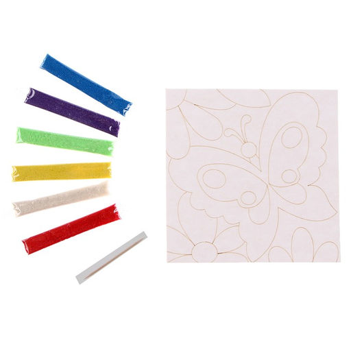 Песочная открытка «Лето»