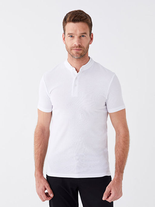 Hakim Yaka K?sa Kollu Erkek Ti??rt