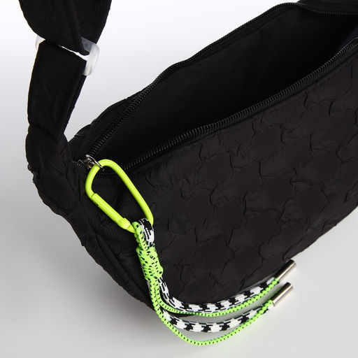 Сумка женская через плечо, цвет черный 30*14*10 см - Nazamok фото 6