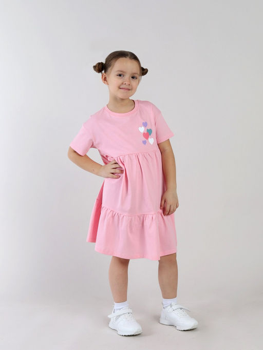 CRB wear / CSKG 64019-27-432 Платье для девочки,розовый/Ex.Cherubino  фото 2