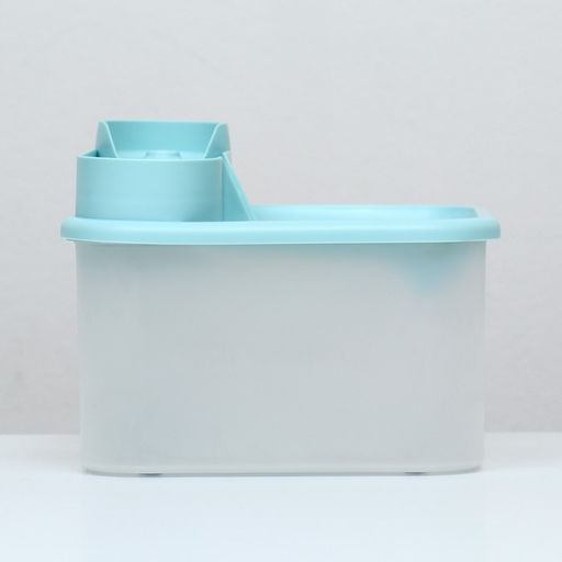 Фонтанчик для животных 20 х 17 х 15,5 см, голубой - Пижон фото 3