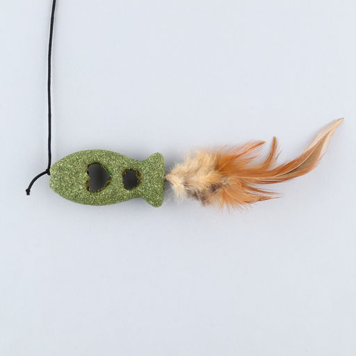 Дразнилка для кошки с кошачьей мятой Рыбка - Пушистое счастье фото 4