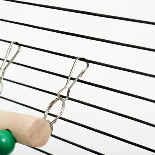 Игрушка для птиц Лесенка с бусинами, 28 см, микс цветов - Пижон фото 6