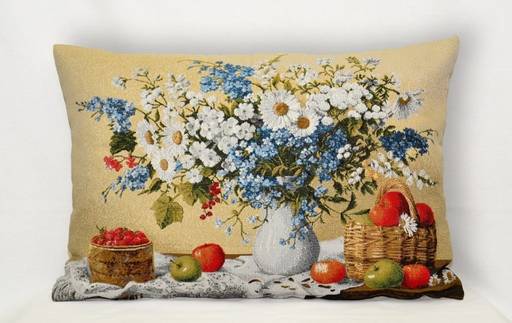 Кружево - гобеленовая наволочка 45х63 см - Гобеленглавснаб фото 2