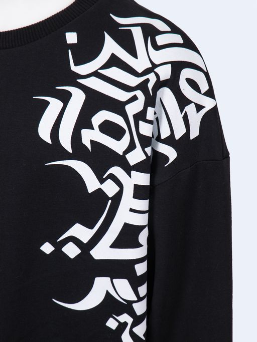 Свитшот черный 203141304 - Nota bene фото 20