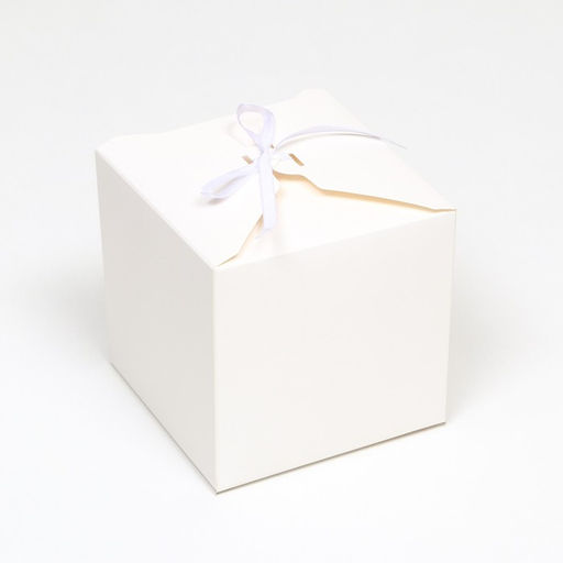 Цена за 10 шт. Коробка складная, квадратная, белая, 12 х 12 х 12 см, - UPAK LAND фото 2