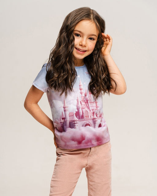 дизайнерская детская футболка SAHAR art lab  фото 6