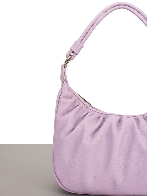 LACCOMA сумка Долорес-ЛЦ802-сиреневый эко кожа хлопок фото 9
