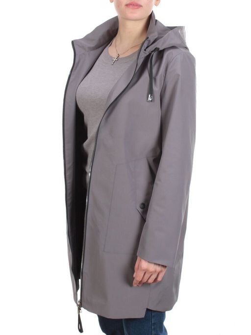 H-0008 DARK GRAY Ветровка женская HPED (100% полиэстер) - Фабричный китай фото 7