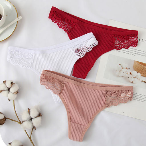 Кружевные трусики-стринги A31497180 - Tadmico фото 5