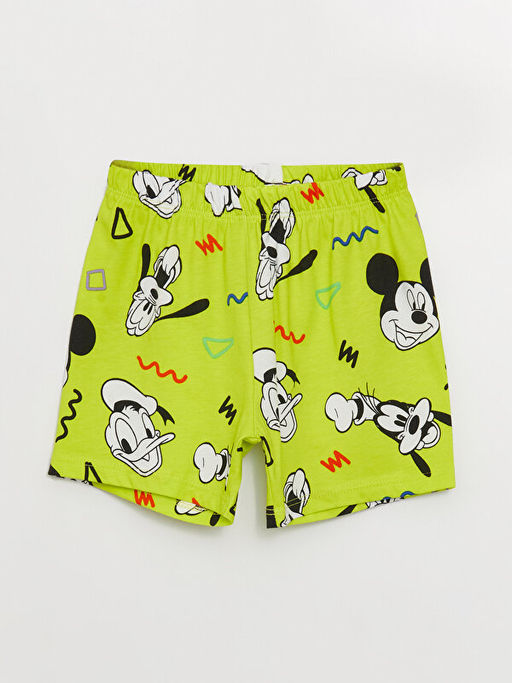 Polo Yaka Disney Bask?l? Erkek Bebek Pijama Tak?m? - Waikiki фото 3