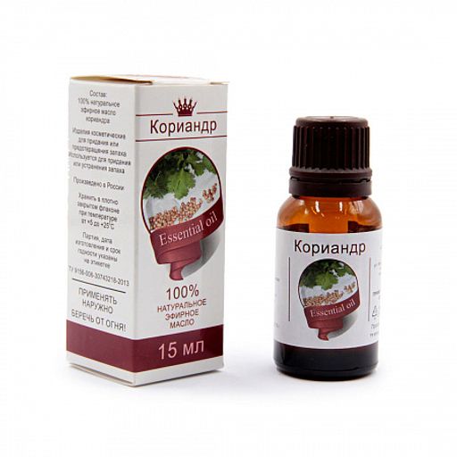 Эфирное масло КОРИАНДР Планета Ароматов 15мл