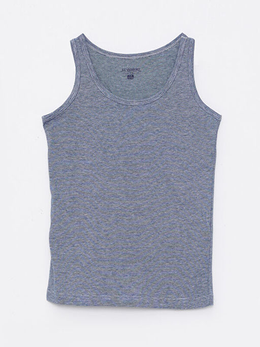 Bisiklet Yaka Pamuklu Erkek ?ocuk Atlet 2li - Waikiki фото 3