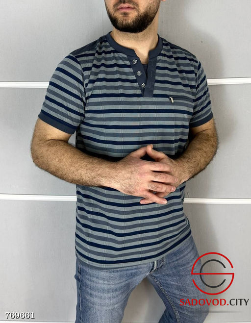 Футболка мужская в полоску