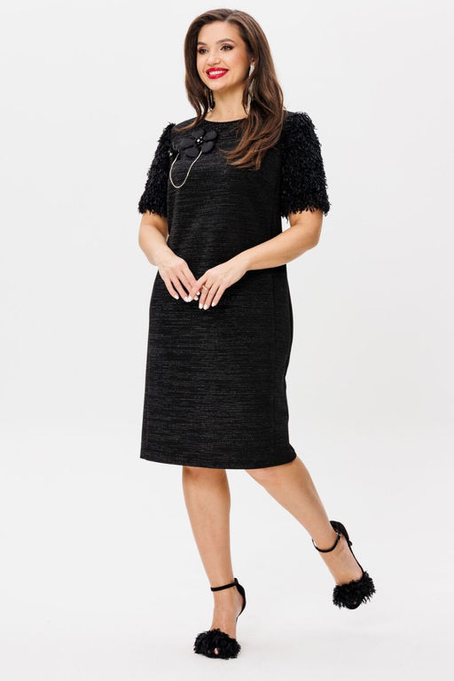 Платье INVITE 4083 черный дизайн - Mira fashion фото 97